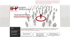 Desktop Screenshot of insightsforperformance.com