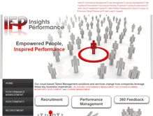 Tablet Screenshot of insightsforperformance.com